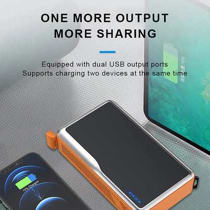 powerbank 40000mah PD 65w output type-c for laptop fast charging portable waterproof