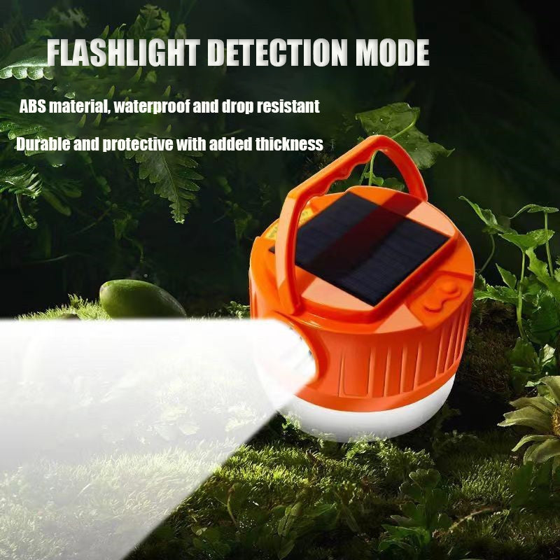 LED Solar Charging Light Energy-saving USB Charging 42 Bead Bulb Night Market Lamp Outdoor Camping Power Outage
