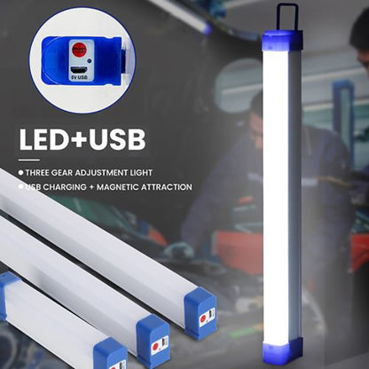 USB Rechargeable Magnetic Emergency LED Light Lamp Outdoor Portable Light Tube Night Market Camping Lampu